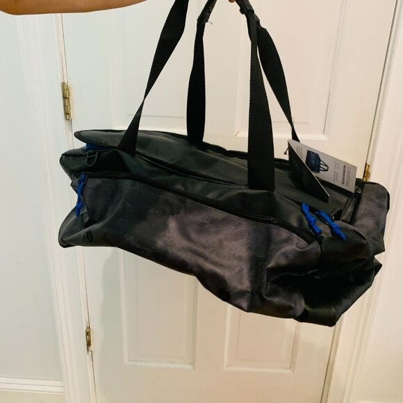 50L High Sierra Water Resistant CONVERTIBLE Travel Backpack or Duffel -Grey/Blue - Picture 9 of 13